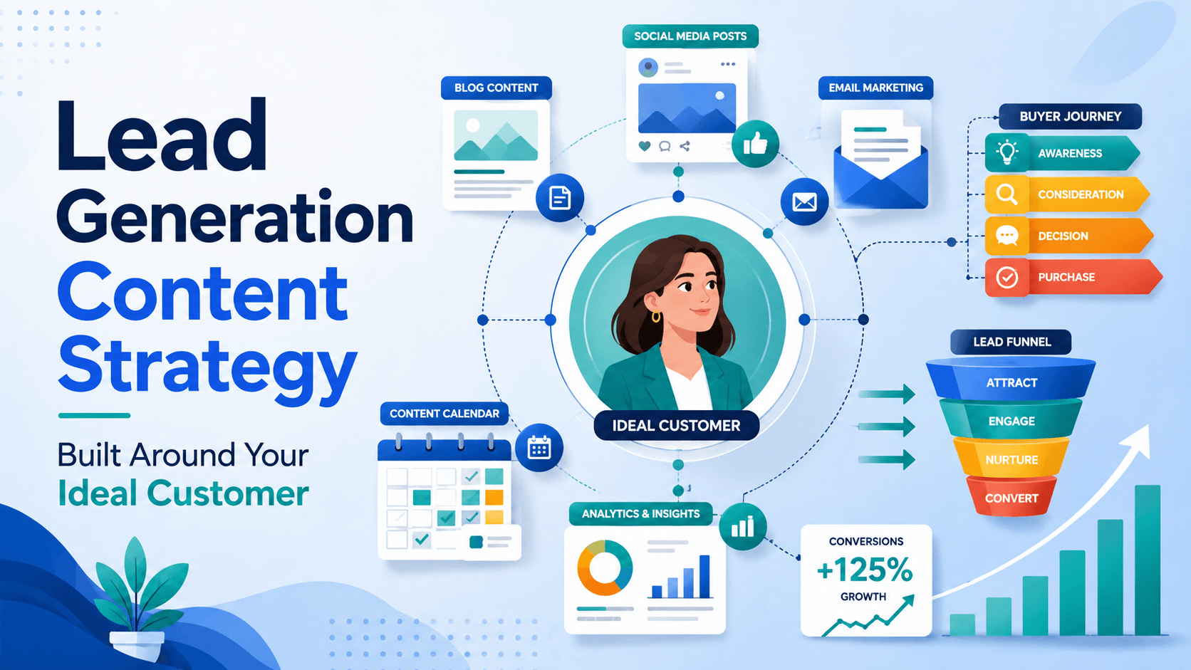 Content Strategy for Lead Generation for Ideal Customer